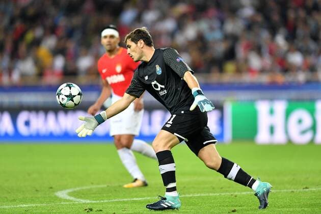 Fußball, CL, AS Monaco - FC Porto 01 Iker Casillas por FOOTBALL Monaco vs Porto Ligue des Champions 26 09 2017 FEP Panoramic 