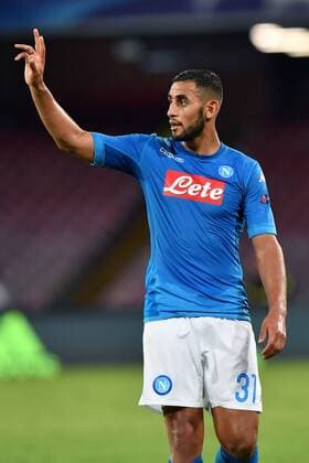 As Napoli 26 09 2017 - Champions League Napoli-Feyenoord foto Antonello Sammarco Image nella foto: Faouzi Ghoulam 