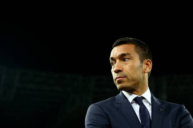 September 26, 2017 - Naples, Italy - Giovanni Van Bronckhorst manager of Feyenoordduring the UEFA Champion s League Group F football match Napoli vs Feyenoord Rotterdam on September 26, 2017 at the San Paolo stadium in Naples. Champions League: Napoli v Feyenoord  - ZUMAn230 20170926_zaa_n230_301 Copyright: xMatteoxCiambellix
