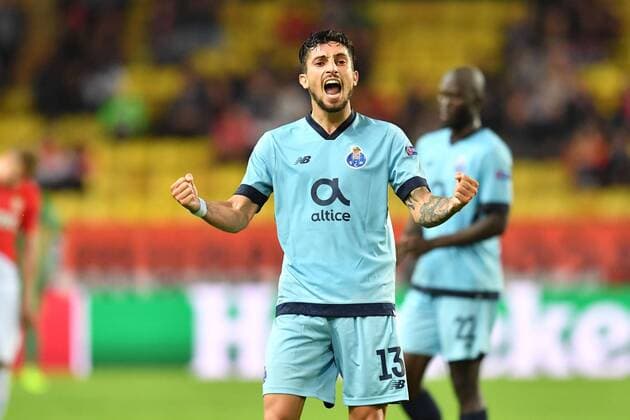 Fußball, CL, AS Monaco - FC Porto 13 Alex Telles por JOIE FOOTBALL Monaco vs Porto Ligue des Champions 26 09 2017 FEP Panoramic 