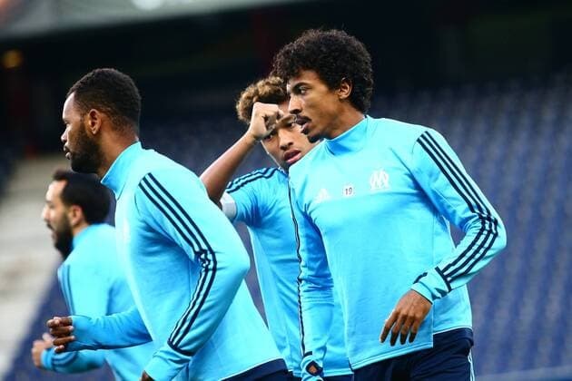 Bilder des Tages - SPORT SOCCER - EL, RBS vs Marseille SALZBURG,AUSTRIA,27.SEP.17 - SOCCER - UEFA Europa League, group stage, Red Bull Salzburg vs Olympique Marseille, preview, training Marseille. Image shows Luiz Gustavo (Marseille). GEPAxpictures xFelixxRoittner