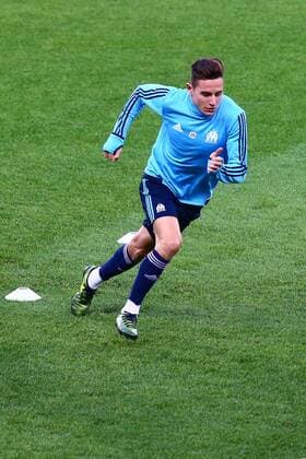 SOCCER - EL, RBS vs Marseille SALZBURG,AUSTRIA,27.SEP.17 - SOCCER - UEFA Europa League, group stage, Red Bull Salzburg vs Olympique Marseille, preview, training Marseille. Image shows Florian Thauvin (Marseille). GEPAxpictures xFelixxRoittner