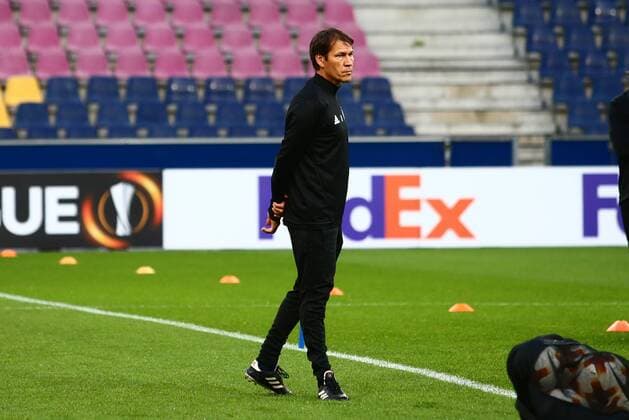 SOCCER - EL, RBS vs Marseille SALZBURG,AUSTRIA,27.SEP.17 - SOCCER - UEFA Europa League, group stage, Red Bull Salzburg vs Olympique Marseille, preview, training Marseille. Image shows head coach Rudi Garcia (Marseille). GEPAxpictures xFelixxRoittner
