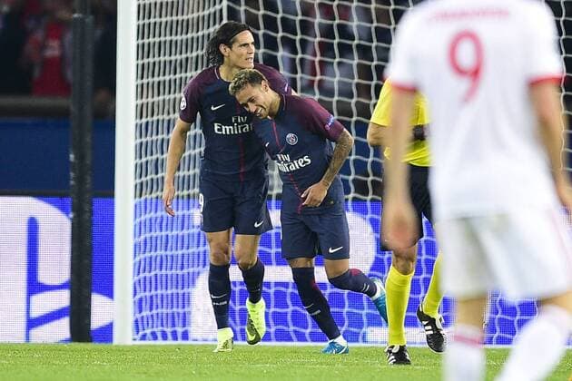 CAVANI Edinson PSG Neymar Jr PSG FOOTBALL PSG vs Bayern de Munich Ligue des Champions 27 09 2017 JBAutissier Panoramic 