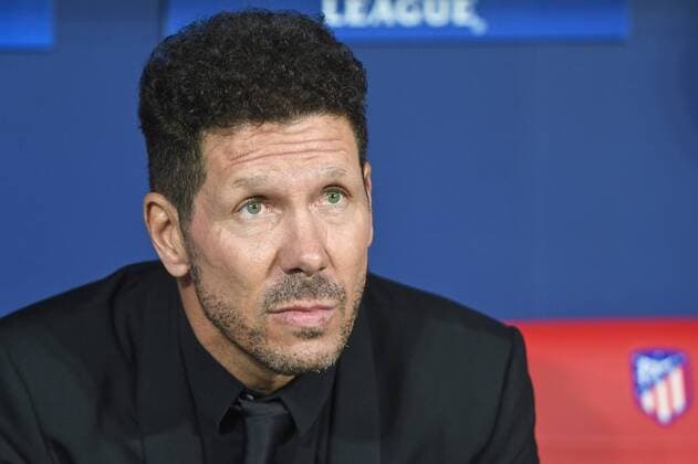 Atletico Madrid v Chelsea UEFA Champions League Atletico Madrid manager Diego Simeone pictured ahead of the UEFA Champions League match at the Wanda Metropolitano Stadium, Madrid Content Not Available For UK Newspapers Copyright: xKristianxKanex FIL-10727-0070