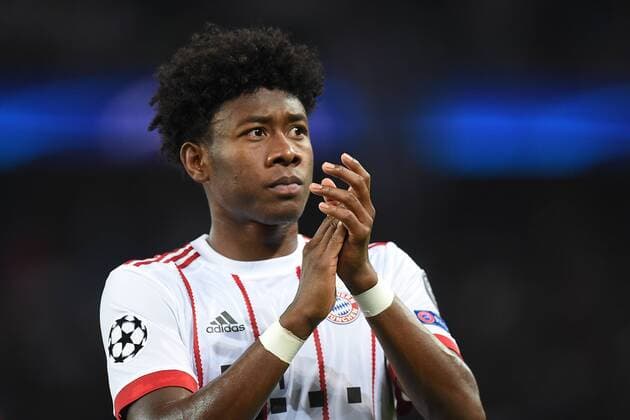 Fußball Champions League Gruppenphase Paris Saint-Germain - Bayern München am 27.09.2017 im Parc des Princes in Paris David Alaba ( München ) xRx