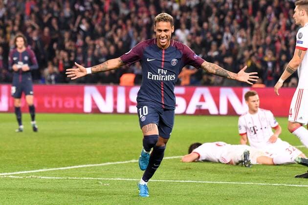 10 NEYMAR JR psg JOIE FOOTBALL Paris SG vs Bayern Munich Ligue des Champions 27 09 2017 AnthonyBIBARD FEP Panoramic 