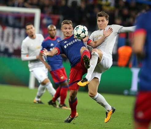 UEFA Champions League: CSKA Moscow (Russia) - Manchester United ManU (England) - 1: 4. Victor Nilsson-Lindelöf. 