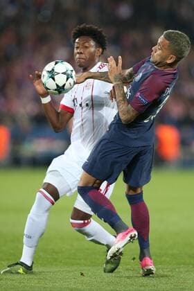 David Alaba (FC Bayern Muenchen 27) Joshua Kimmich (FC Bayern Muenchen 32), Paris Saint-Germain vs. FC Bayern Muenchen, Champions League, Fussball, 27.09.2017, Paris Copyright: xLanger Eibner-Pressefotox EP_HLR