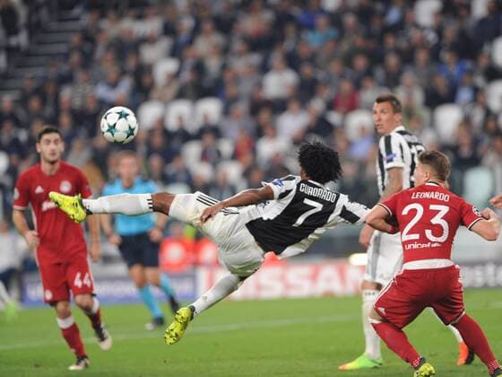 September 27, 2017 in Turin - Allianz Stadium Soccer match Juventus F.C. vs OLYMPIAKOS S.F.P. In picture:  Copyright: xCronos ClaudioxBenedettox cronosbndtt27092017108621