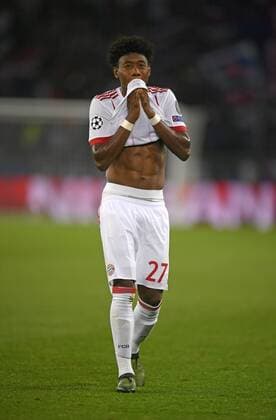 27.09.2017, Fussball UEFA Champions League 2017 2018, Gruppenphase, 2.Spieltag, Paris Saint Germain - FC Bayern München, im Stade du Parc des Princes in Paris. David Alaba (FC Bayern München) frustriert nach dem Spiel. 