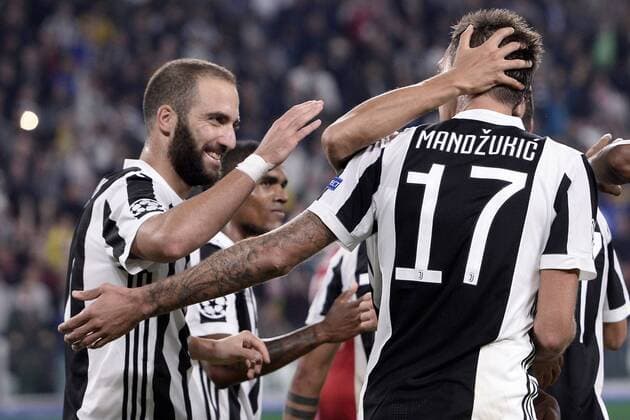Db Torino 27 09 2017 - Champions League Juventus-Olympiacos foto Daniele Buffa Image nella foto: Mario Mandzukic 