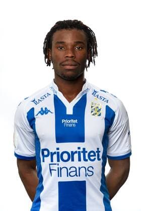 170928 IFK Göteborgs Sam Adekugbe poserar för ett porträtt den 28 september 2017 i Göteborg.  Copyright: CARLxSANDIN BB170928CS005