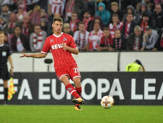28.09.2017, xjpx, Fussball Europa League, 1.FC Koeln - Roter Stern Belgrad, emspor v.l. Salih Özcan (Koeln) Koeln