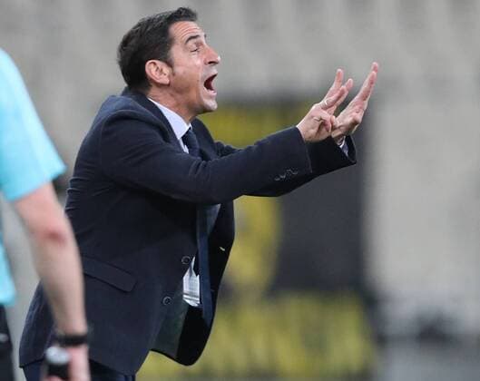 SOCCER - EL, Athens vs A.Wien ATHENS,GREECE,28.SEP.17 - SOCCER - UEFA Europa League, group stage, AEK Athens vs FK Austria Wien. Image shows head coach Manuel Jimenez (AEK Athen). GEPAxpictures xChristianxOrt