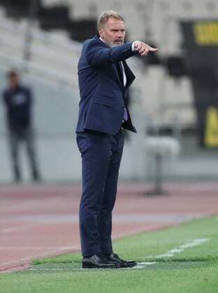 SOCCER - EL, Athens vs A.Wien ATHENS,GREECE,28.SEP.17 - SOCCER - UEFA Europa League, group stage, AEK Athens vs FK Austria Wien. Image shows head coach Thorsten Fink (A.Wien). GEPAxpictures xChristianxOrt