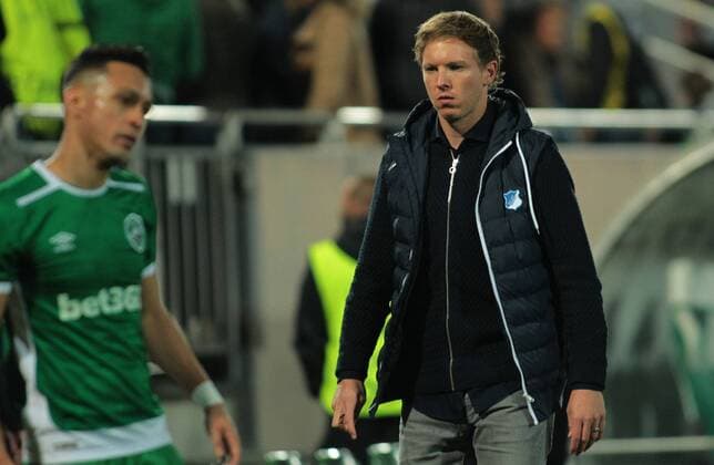 Bilder des Tages - SPORT 28.09.2017 Razgrad(Bulgaria) PFC Ludogorets-TSG 1899 Hoffenheim Europa League men s football julian Negelsmann(r) TSG 1899 Hoffenheim coach : 