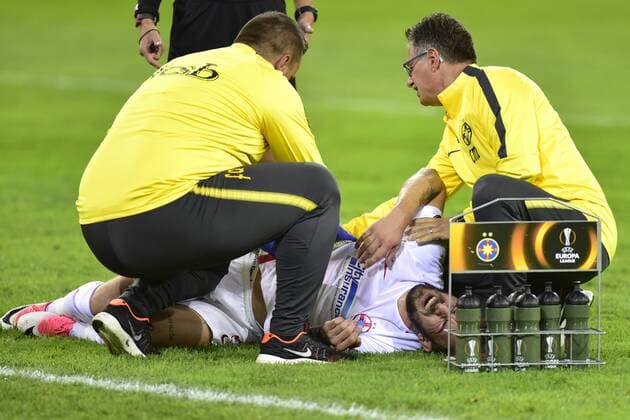 Mihai Balasa, SB, FC Lugano - FC Steaua Bukarest, Europa League, Fussball, 28.09.2017 
