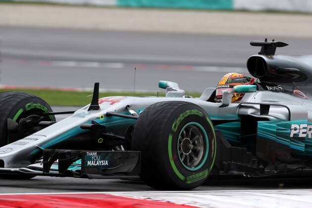 29.09.2017 - Free Practice 1, Lewis Hamilton (GBR) Mercedes AMG F1 W08 Malaysian Grand Prix, Sepang 28 September - 1 October 2017 29.09.2017 - Free Practice 1, Lewis Hamilton (GBR) Mercedes AMG F1 W08 