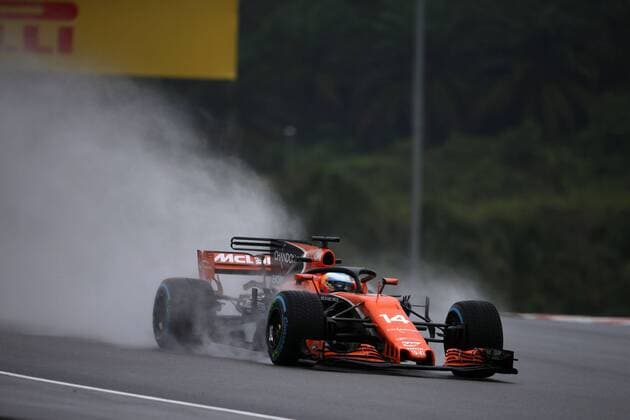 29.09.2017 - Free Practice 1, Fernando Alonso (ESP) McLaren MCL32 Malaysian Grand Prix, Sepang 28 September - 1 October 2017 29.09.2017 - Free Practice 1, Fernando Alonso (ESP) McLaren MCL32 