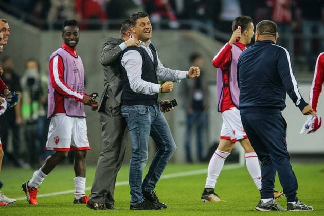 Vladan Milojevic (Belgrad), 1. FC Koeln - Roter Stern Belgrad Koeln Copyright: xEIBNER BenjaminxHornx EP_BHN