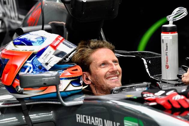 Romain Grosjean (FRA 8), Haas F1 Team, Grosser Preis von Malaysia 2017, 1tes freies Training, Motorsport, Formel 1, 29.09.2017, Kuala Lumpur Copyright: xAndre Eibner-Pressefotox EP_JAE