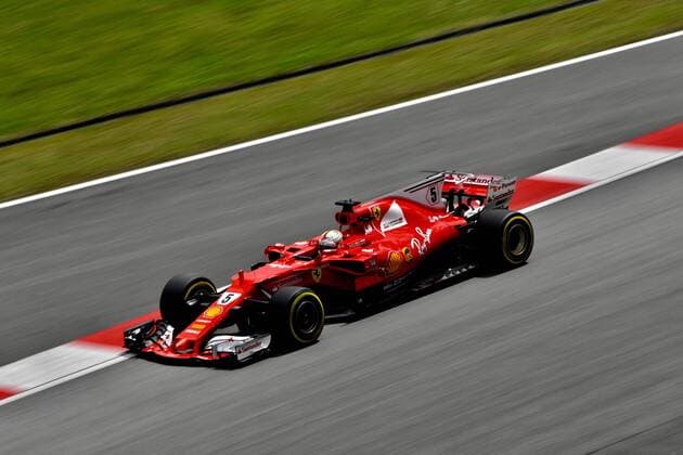 Sebastian Vettel (GER 5), Scuderia Ferrari, Grosser Preis von Malaysia 2017, 2tes freies Training, Motorsport, Formel 1, 29.09.2017, Kuala Lumpur Copyright: xAndre Eibner-Pressefotox EP_JAE