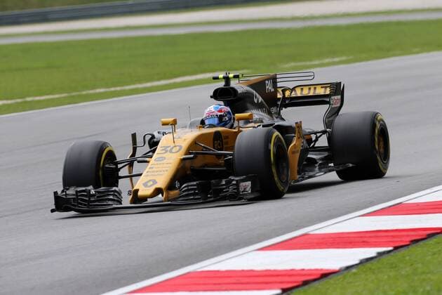30.09.2017 - Free Practice 3, Jolyon Palmer (GBR) Renault F1 Team RS17 Malaysian Grand Prix, Sepang 28 September - 1 October 2017 30.09.2017 - Free Practice 3, Jolyon Palmer (GBR) Renault Sport F1 Team RS17 
