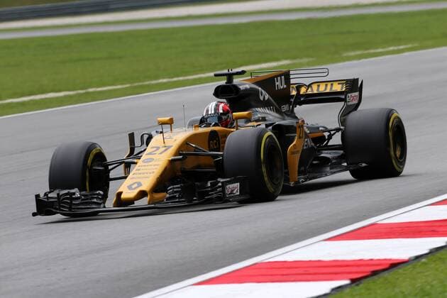 30.09.2017 - Free Practice 3, Nico Hulkenberg (GER) Renault F1 Team RS17 Malaysian Grand Prix, Sepang 28 September - 1 October 2017 30.09.2017 - Free Practice 3, Nico Hulkenberg (GER) Renault Sport F1 Team RS17 