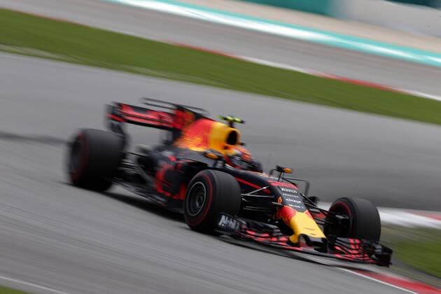 30.09.2017 - Free Practice 3, Max Verstappen (NED) Red Bull Racing RB13 Malaysian Grand Prix, Sepang 28 September - 1 October 2017 30.09.2017 - Free Practice 3, Max Verstappen (NED) Red Bull Racing RB13 