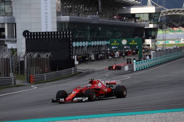 30.09.2017 - Qualifying, Kimi Raikkonen (FIN) Scuderia Ferrari SF70H Malaysian Grand Prix, Sepang 28 September - 1 October 2017 30.09.2017 - Qualifying, Kimi Raikkonen (FIN) Scuderia Ferrari SF70H 