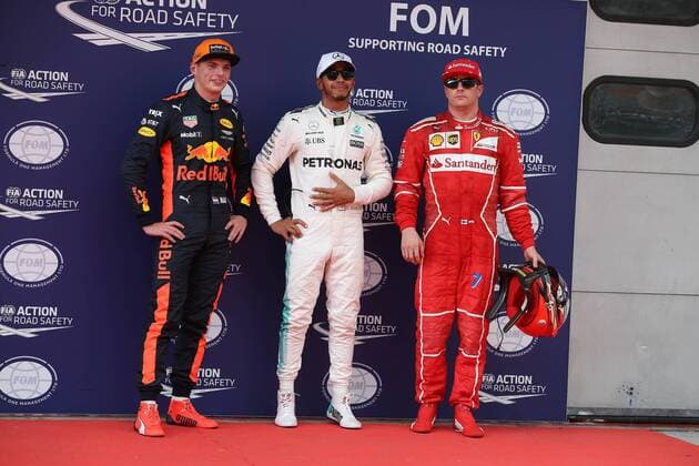Max Verstappen, Red Bull Racing, Lewis Hamilton; Mercedes Grand Prix, Kimi Raiikkoenen, Scuderia Ferrari, formula 1 GP, Malaysia in Kuala Lumpur Sepang 30.09.2017 Photo:mspb Lukas Gorys Max Verstappen,Lewis Hamilton; Kimi Raikkoenen, formula 1 GP, Malaysia
