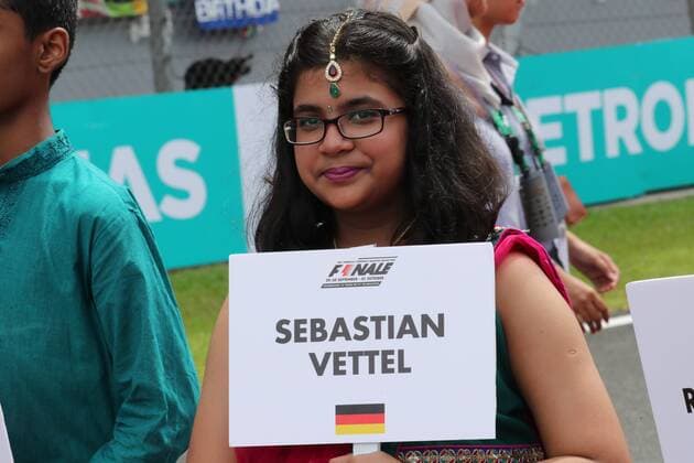 01.10.2017 - Race, Atmosphere Malaysian Grand Prix, Sepang 28 September - 1 October 2017 01.10.2017 - Race, Atmosphere 