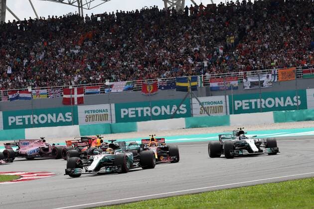 01.10.2017 - Race, Start of the race Malaysian Grand Prix, Sepang 28 September - 1 October 2017 01.10.2017 - Race, Start of the race 