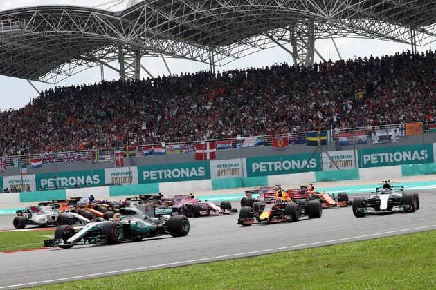 01.10.2017 - Race, Start of the race Malaysian Grand Prix, Sepang 28 September - 1 October 2017 01.10.2017 - Race, Start of the race 