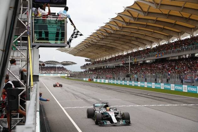 Motorsports: FIA Formula One World Championship WM Weltmeisterschaft 2017, Grand Prix of Malaysia, 44 Lewis Hamilton (GBR, Mercedes AMG Petronas F1 Team), Sepang Malaysia