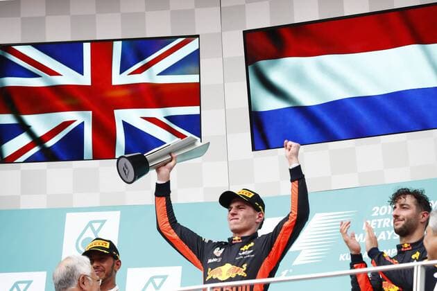 Motorsports: FIA Formula One World Championship WM Weltmeisterschaft 2017, Grand Prix of Malaysia, 33 Max Verstappen (NLD, Red Bull Racing), Sepang Malaysia