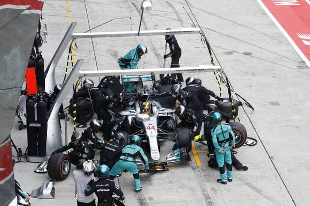 Motorsports: FIA Formula One World Championship WM Weltmeisterschaft 2017, Grand Prix of Malaysia, 44 Lewis Hamilton (GBR, Mercedes AMG Petronas F1 Team), Sepang Malaysia