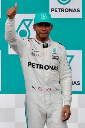 Lewis Hamilton (GB 44), Mercedes AMG Petronas Motorsport, Grosser Preis von Malaysia 2017, Rennen, Motorsport, Formel 1, 01.10.2017, Kuala Lumpur Copyright: xAndre Eibner-Pressefotox EP_JAE