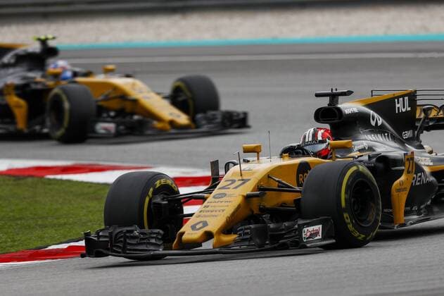 Motorsports: FIA Formula One World Championship WM Weltmeisterschaft 2017, Grand Prix of Malaysia, 27 Nico Hulkenberg (GER, Renault F1 Team), Sepang Malaysia