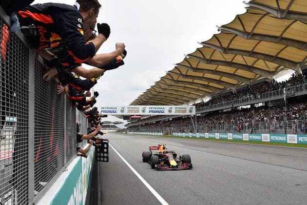 Motorsports: FIA Formula One World Championship WM Weltmeisterschaft 2017, Grand Prix of Malaysia, 33 Max Verstappen (NLD, Red Bull Racing), Sepang Malaysia
