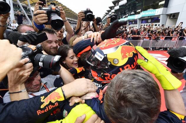 Motorsports: FIA Formula One World Championship WM Weltmeisterschaft 2017, Grand Prix of Malaysia, 33 Max Verstappen (NLD, Red Bull Racing), Sepang Malaysia