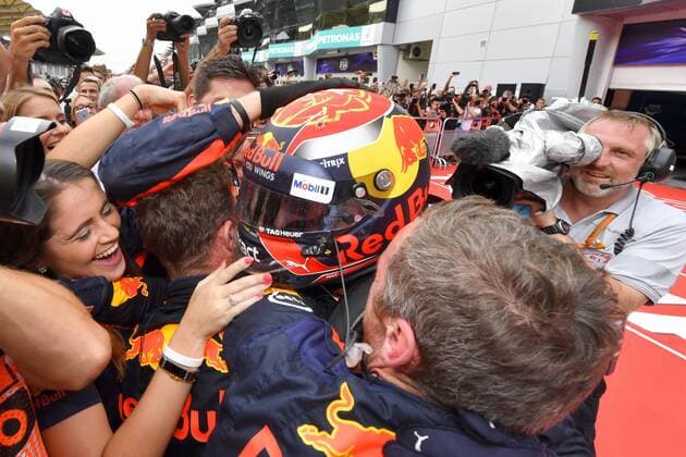 Motorsports: FIA Formula One World Championship WM Weltmeisterschaft 2017, Grand Prix of Malaysia, 33 Max Verstappen (NLD, Red Bull Racing), Sepang Malaysia