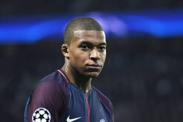 Parc des Princes, Paris, Frankreich 27.9.2017, UEFA Champions League Saison 2017 18, Gruppenphase 2.Spieltag, Paris Saint-Germain vs. FC Bayern München 3:0 ---- Kylian Mbappe (Paris)