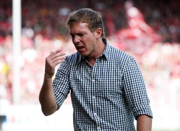SC Freiburg - TSG 1899 Hoffenheim Deutschland, Freiburg, 01.10.2017, Fussball, Bundesliga, Saison 2017 2018, 7. Spieltag, SC Freiburg - TSG 1899 Hoffenheim: Julian Nagelsmann (Trainer TSG 1899 Hoffenheim).