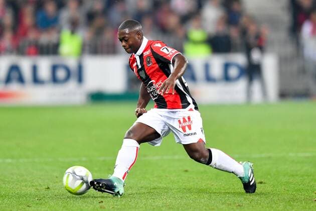 21 Nampalys MENDY nice FOOTBALL Nice vs Marseille Ligue 1 Conforama 01 10 2017 FEP Panoramic 