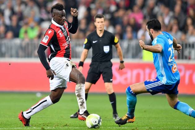 09 Mario BALOTELLI nice FOOTBALL Nice vs Marseille Ligue 1 Conforama 01 10 2017 FEP Panoramic 