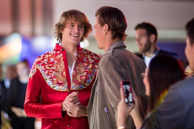 BEIJING, CHINA - OCTOBER 01: Alexander Zverev of Germany attends the 2017 China Open Player Party at Beijing Olympic Tower on October 1, 2017 in Beijing, China.  Copyright: xVCGx CFP111128857860 