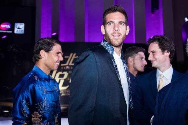 BEIJING, CHINA - OCTOBER 01: Juan Martin Del Porto of Argentina attends the 2017 China Open Player Party at Beijing Olympic Tower on October 1, 2017 in Beijing, China.  Copyright: xVCGx CFP111128857881 