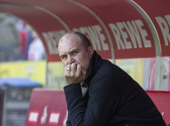 1. FC Köln - RB Leipzig 1:2 (0:1) 1. Fussball Bundesliga Saison 2017 2018 RheinEnergie Stadion Koeln Deutschland Datum: 01.10.2017 Manager Jörg Schmadtke (1. FC Köln)